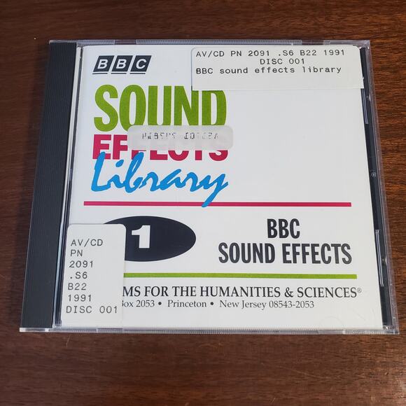 BBC Sound Effects Library Disc 1  CD 1991 - Picture 4 of 6